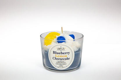 Blueberry Lemon Cheesecake — Bakery Dessert Candle