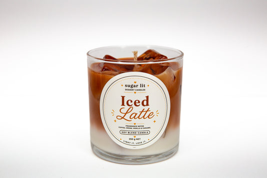 Iced Latte — Coffee Scented Drink Candle