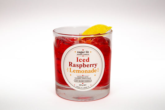 Iced Raspberry Lemonade — Fruity Drink Candle