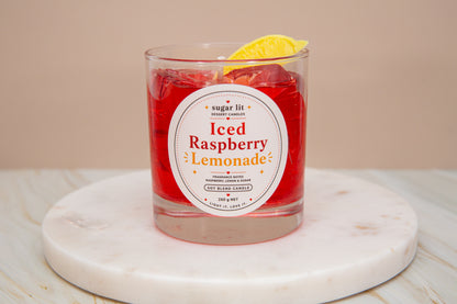 Iced Raspberry Lemonade — Fruity Drink Candle