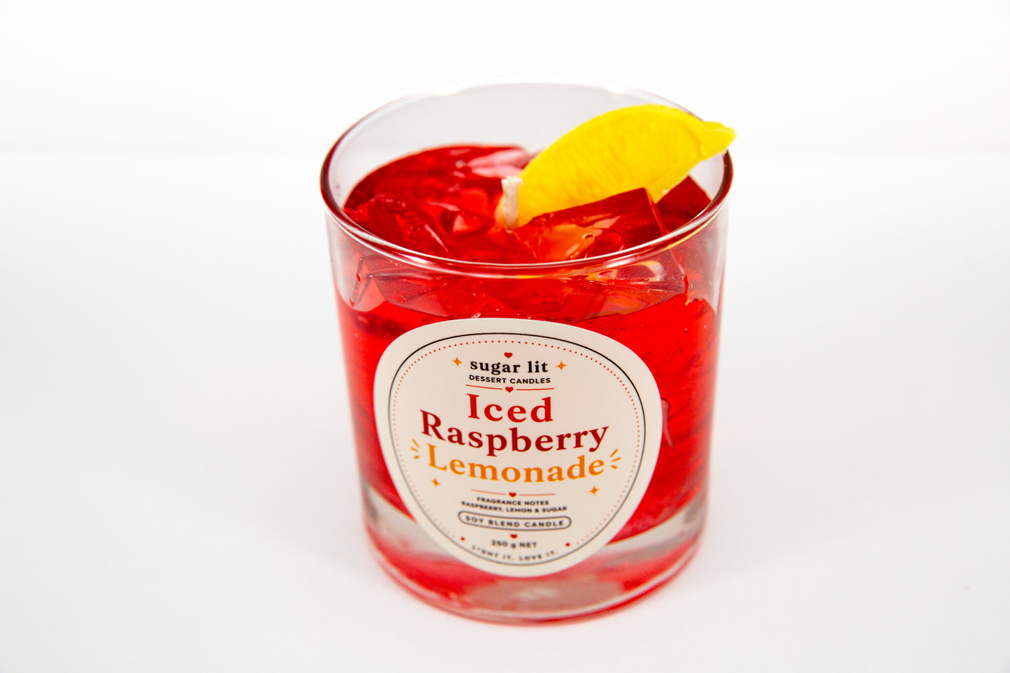 Iced Raspberry Lemonade — Fruity Drink Candle