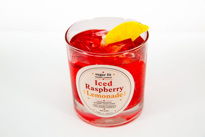 Iced Raspberry Lemonade — Fruity Drink Candle