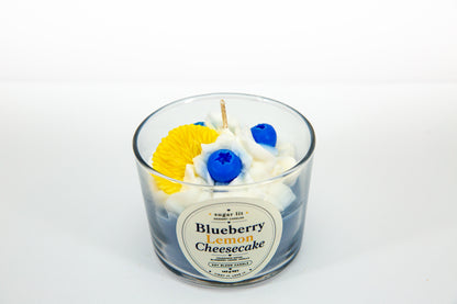Blueberry Lemon Cheesecake — Bakery Dessert Candle