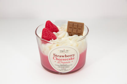 Strawberry Cheesecake Dream — Bakery Dessert Candle
