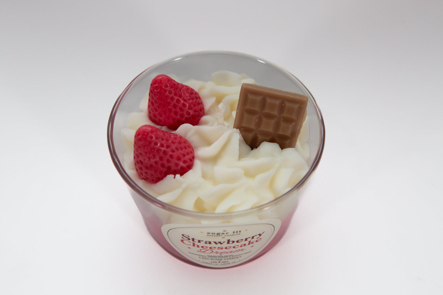 Strawberry Cheesecake Dream — Bakery Dessert Candle